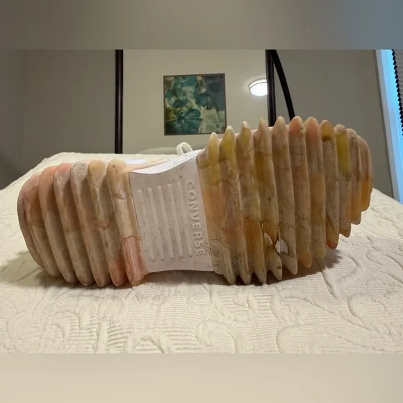 Converse Run Star Motion CX Soft Dune Pink Marbled High-Top Sneakers - Picture 7 of 8